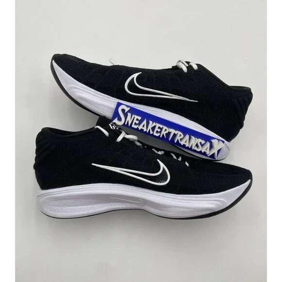New Nike Air Zoom GT Hustle 3 TB Black White Size U.S Men display picture 3